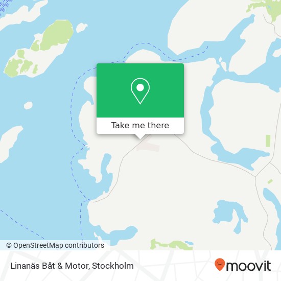 Linanäs Båt & Motor map