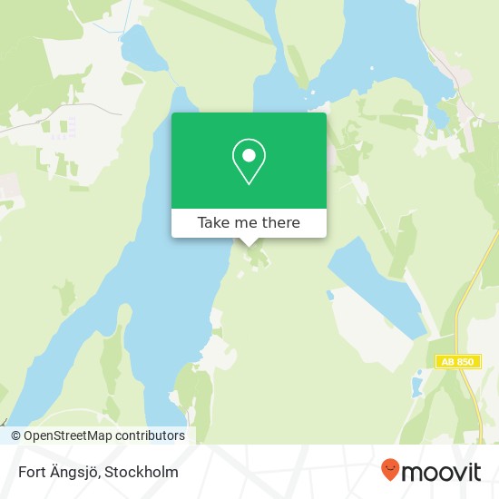 Fort Ängsjö map