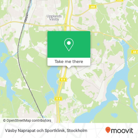 Väsby Naprapat och Sportklinik map