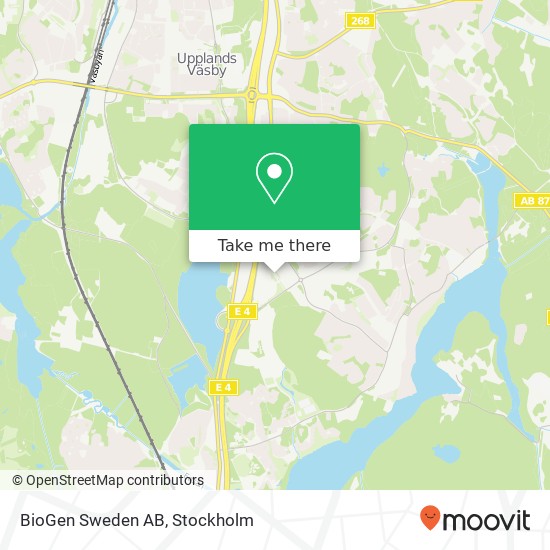 BioGen Sweden AB map
