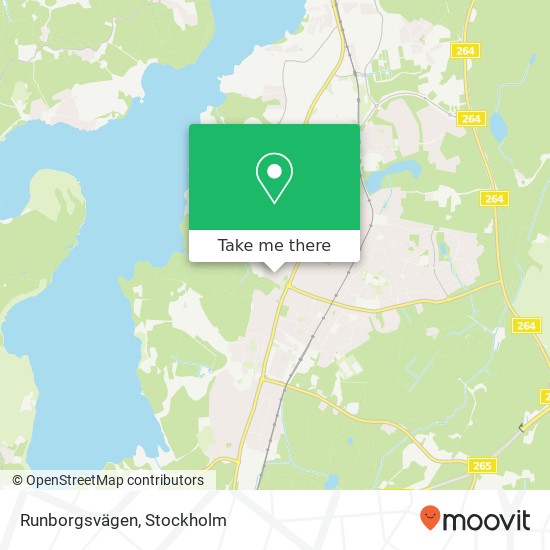 Runborgsvägen map