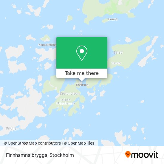 Finnhamns brygga map