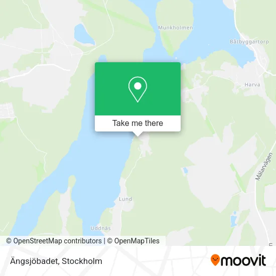 Ängsjöbadet map