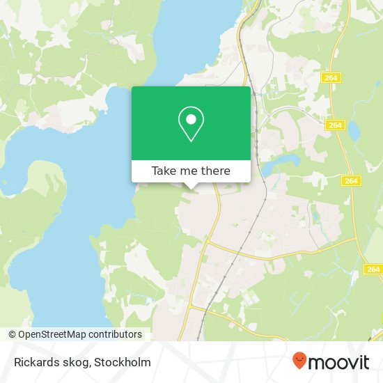 Rickards skog map