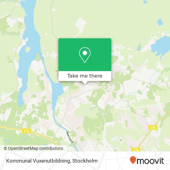 Kommunal Vuxenutbildning map