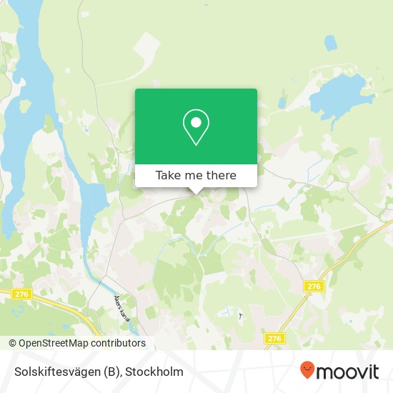 Solskiftesvägen (B) map