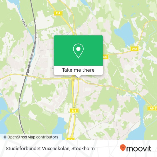 Studieförbundet Vuxenskolan map