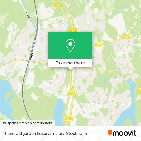 hundrastgården husarv/mälarv map