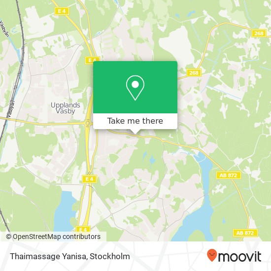 Thaimassage Yanisa map