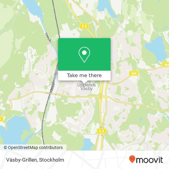 Väsby-Grillen map