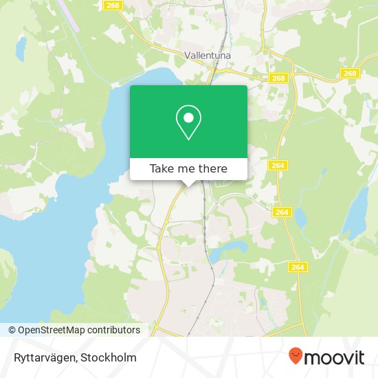 Ryttarvägen map