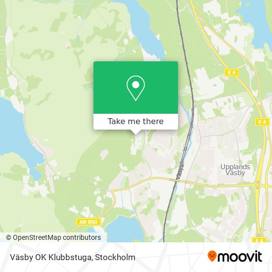 Väsby OK Klubbstuga map