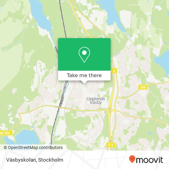 Väsbyskolan map