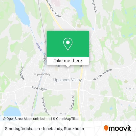 Smedsgärdshallen - Innebandy map