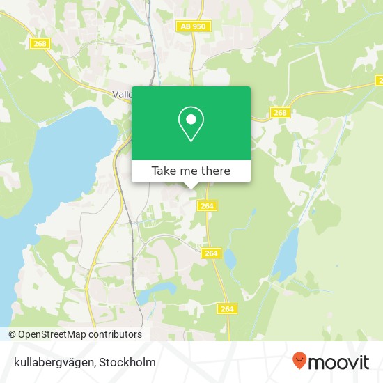 kullabergvägen map