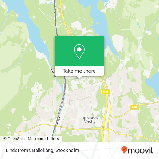 Lindströms Ballekång map