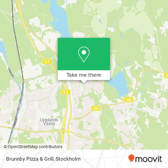 Brunnby Pizza & Grill map