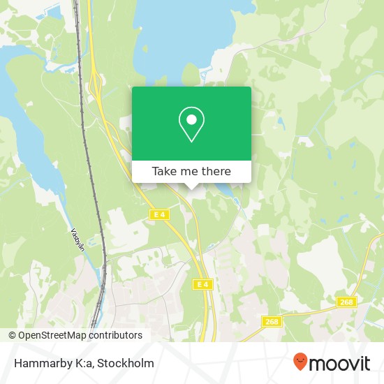 Hammarby K:a map