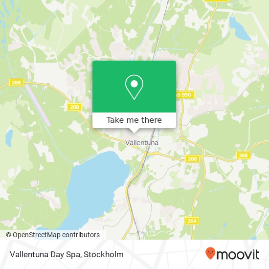 Vallentuna Day Spa map