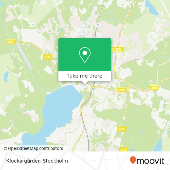 Klockargården map