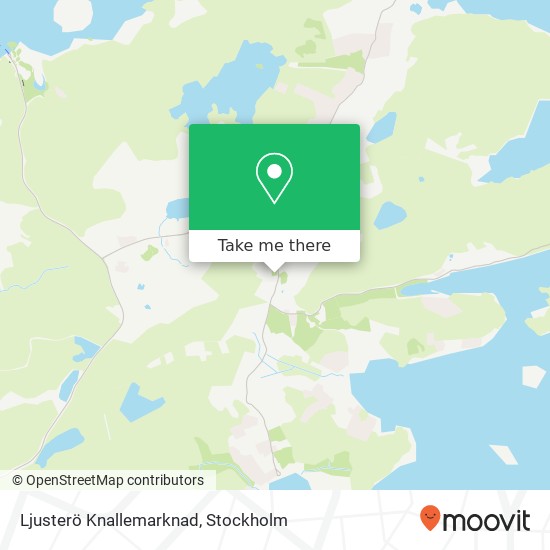 Ljusterö Knallemarknad map