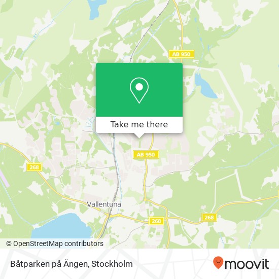 Båtparken på Ängen map