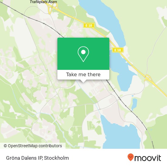 Gröna Dalens IP map