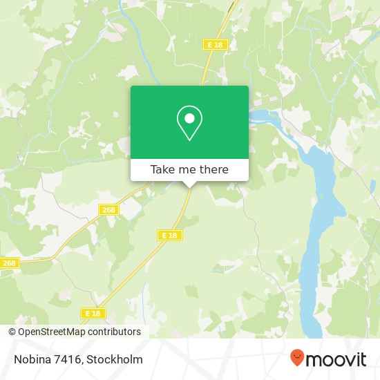 Nobina 7416 map