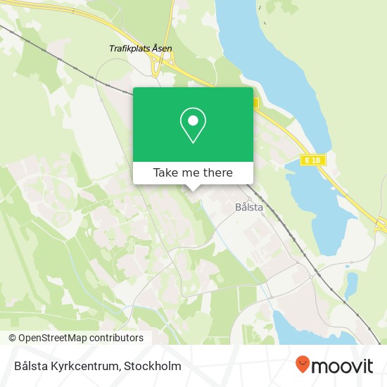 Bålsta Kyrkcentrum map