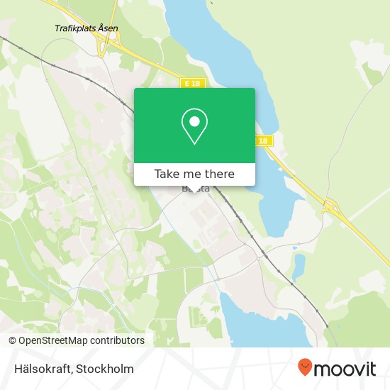 Hälsokraft map