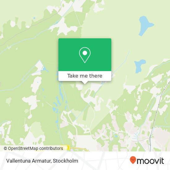 Vallentuna Armatur map