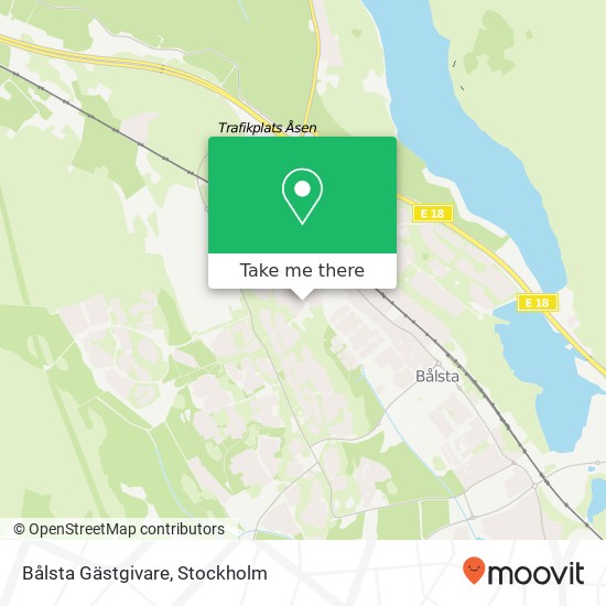 Bålsta Gästgivare map