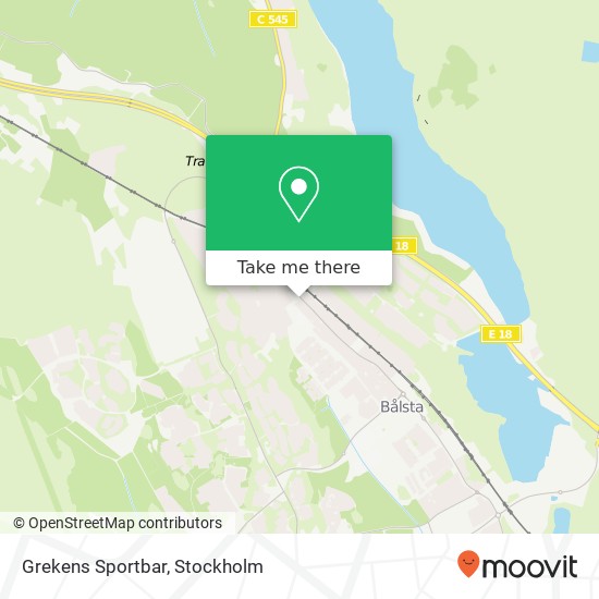 Grekens Sportbar map