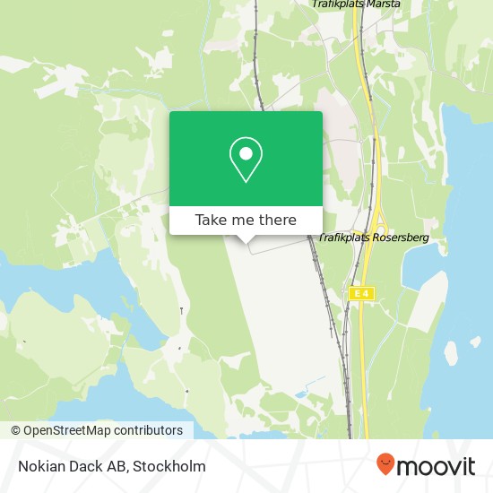 Nokian Dack AB map