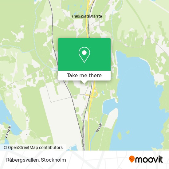 Råbergsvallen map