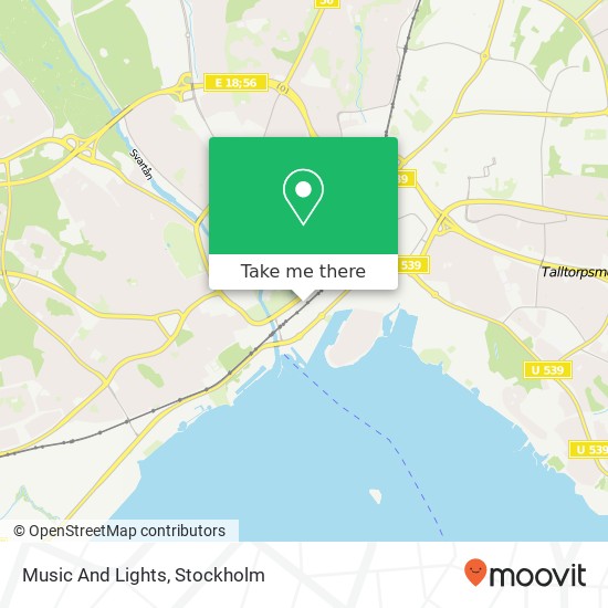 Music And Lights map