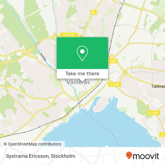 Systrarna Ericsson map