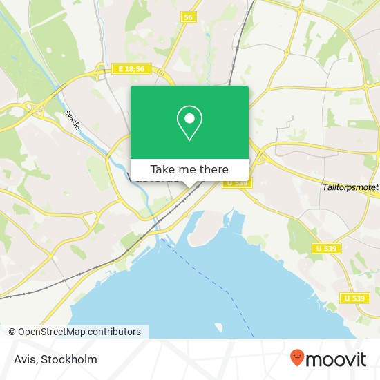 Avis map