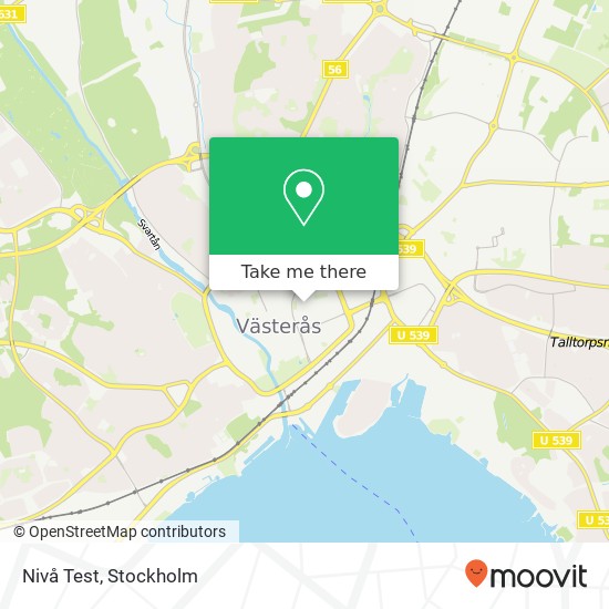 Nivå Test map