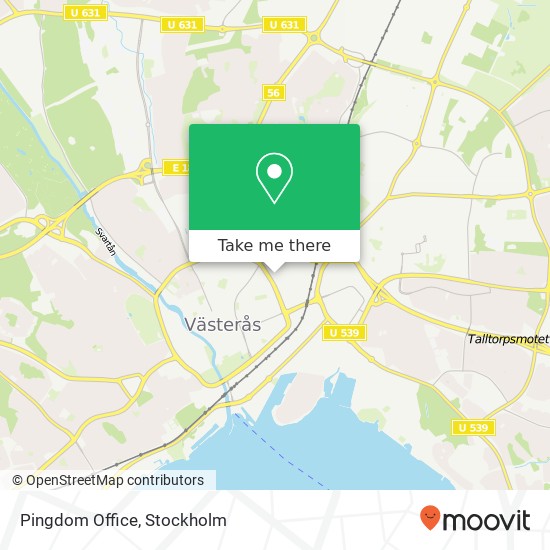 Pingdom Office map