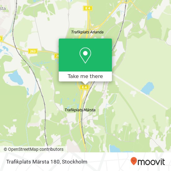 Trafikplats Märsta 180 map