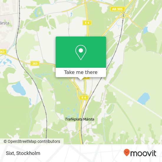 Sixt map