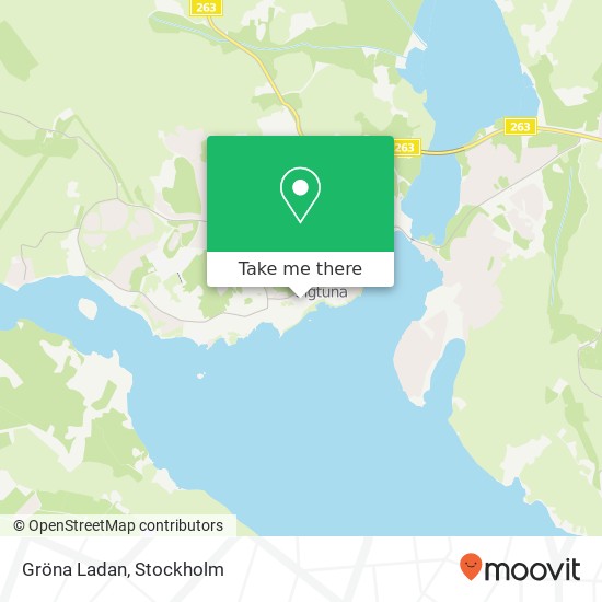 Gröna Ladan map