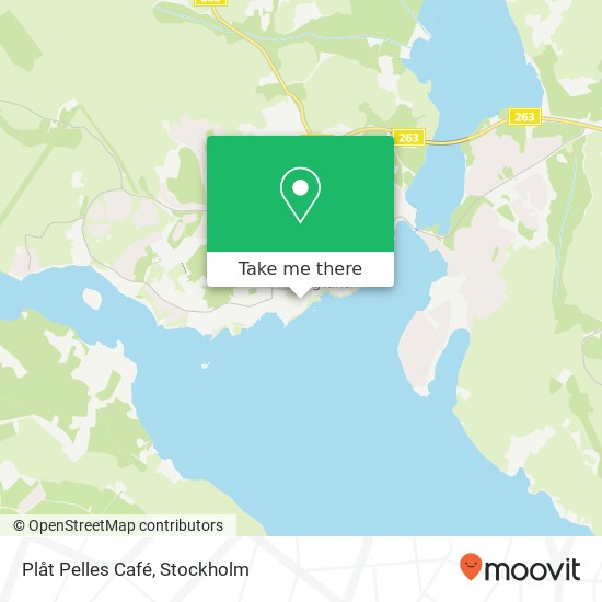 Plåt Pelles Café map