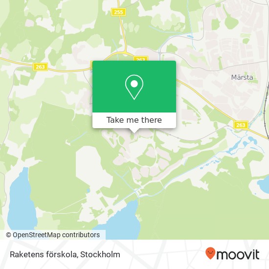 Raketens förskola map