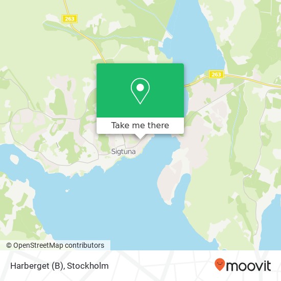 Harberget (B) map