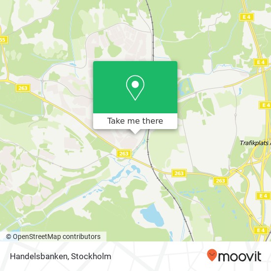 Handelsbanken map