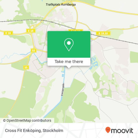 Cross Fit Enköping map