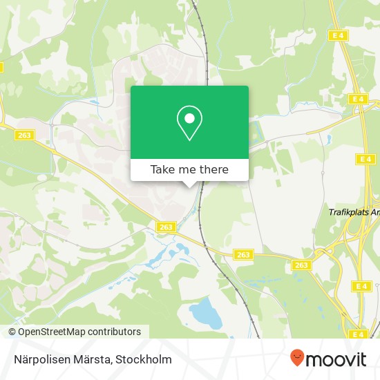 Närpolisen Märsta map