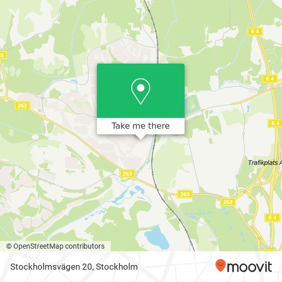 Stockholmsvägen 20 map